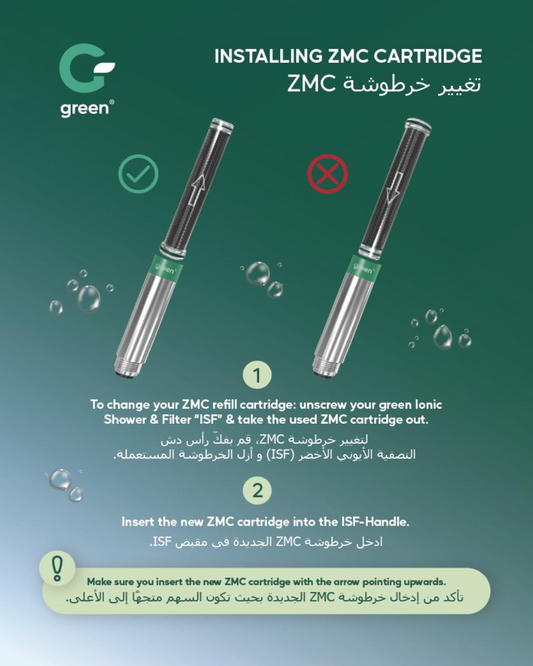 Green Derma Refill Cartridges — 3 Pack